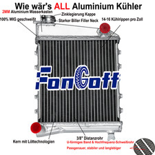 2-Reihe Kühler Für AUSTIN ROVER MINI COOPER 850 1000 1100 1275 GT 1959-97 1967.