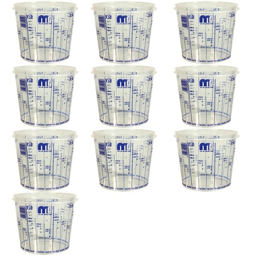 Messbecher 10x lackmischbecher - messbecher,