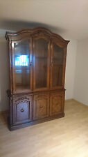 Vitrinenschrank, Amish Style, Hutch G27, Handarbeit, Unterschrank mit Aufsatz