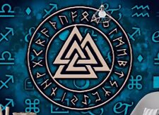 Die Wikinger, alten skandinavischen nordischen Wandtuch Wanddeko /Frau/Mann/Mode