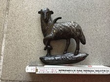 Bronze Schaf Türgriff Antik Lamm Schäfer Skulptur ,sakral..Tabernakel Ostern