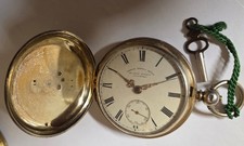 Taschenuhr mit Schnecke und