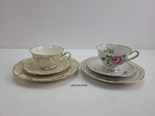 2x Gedecke Sammeltassen Lettin