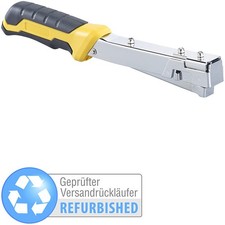 AGT Hammertacker mit Stahl-Gehäuse, für Heftklammern Versandrückläufer