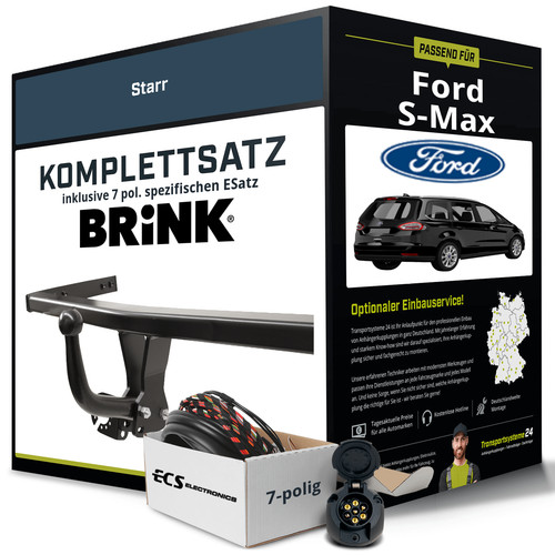 Anhängerkupplung brink starr - anhängerkupplung,