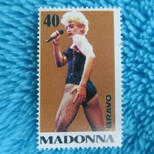 MADONNA  Briefmarke  Stamp  BRAVO