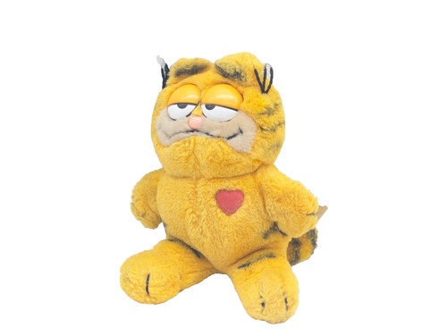 Garfield stofftier mit herz - garfield,