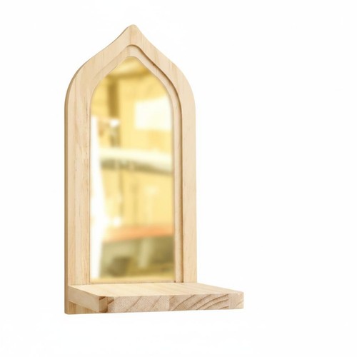 Wanddeko spiegel mit ablage - wanddeko,
