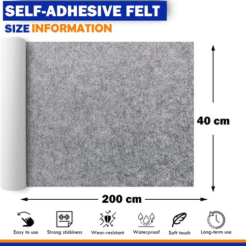 Selbstklebend filzstoff - 2m,