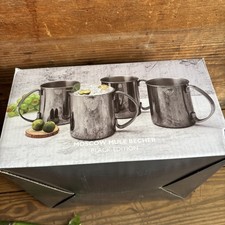 4tlg echtwerk becher - 4tlg,
