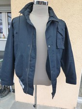Securityjacke mit Aufdruck, Größe 48/50 in blau, Marke Dinovo