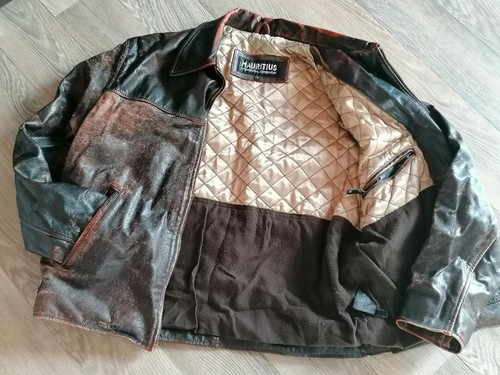 Lederjacke mauritus männer - lederjacke,