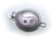 Perlschließe echt Weißgold