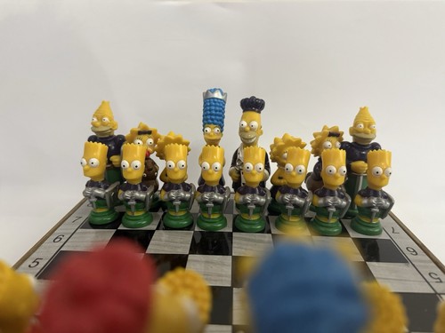 The simpsons schach figuren - the,
