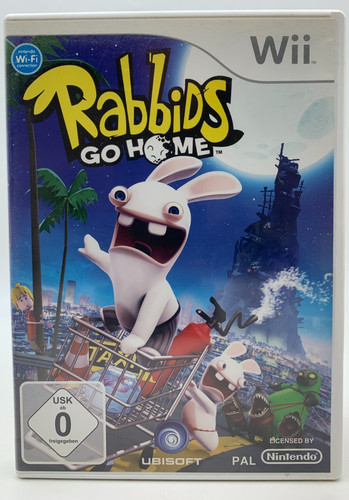 Rabbids home nintendo wii - rabbids,