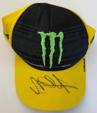 Valentino Rossi Hand Signed Monster Energy Cap MotoGP Autogramm Le Mans 1