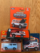 3x Matchbox Ford Bronco ungeöffnet + OVP