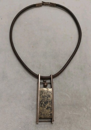 Brutalist modernist collier - collier,