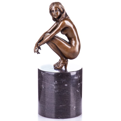 Bronze skulptur weiblicher akt - bronze,