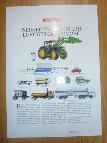 Wiking neuheiten 2011 08 - neuheiten,