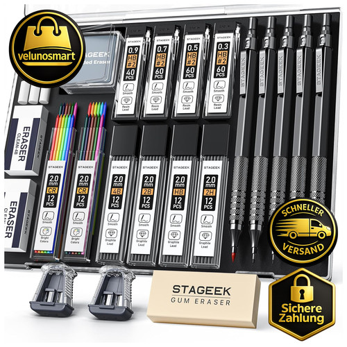 Druckbleistift set stück - set,