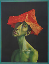 Trauriger Europäer Rudolf Hausner Phantastischer Realismus Narrenhut