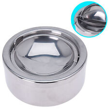 Stahl Aschenbecher Windaschenbecher mit Klapp Deckel Metall Sturmaschenbecher