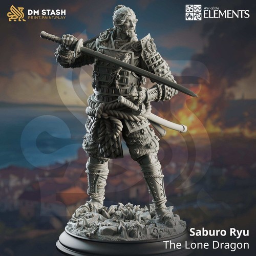 Human sword fighter tabletop - fighter,