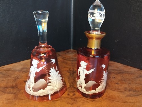 Bohemia kristall handbemalte - kristall.,