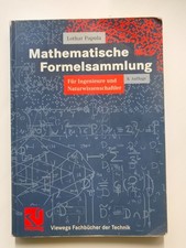 Papula, Mathematische Formelsammlung für Ingenieure und Naturwissenschaftler