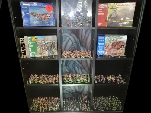 Große sammlung figuren - 1:72,