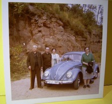 VW Käfer 1200 Export Original Foto 70er Jahre - Oldtimer