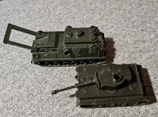 2 Panzer Bergepanzer Königstiger + PZKW IV Tiger 1 DBGM Militär Armee H0 1:87