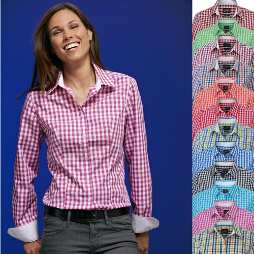 Damen bluse hemd langarm - damen,