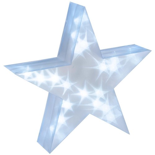 Pvc stern hologramm effekt - pvc,