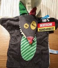 Kersa  Handpuppe 19130 Stoffhandpuppe Wolf Oscar Sehr selten