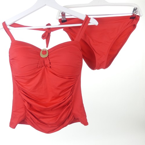 Cyell beachwear tankini rot - cyell,