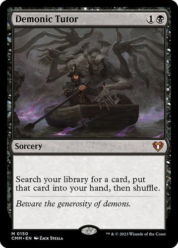 Magic mtg demonic - magic/mtg, tutor