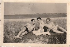 Vintage Foto Schöne Männer