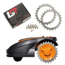 2x Spikes Mähroboter