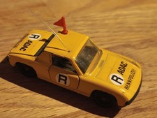 VW PORSCHE 914-6 ADAC RENNPOLIZEI MIT FAHNE SIKU V346 MADE IN GERMANY VON 1973