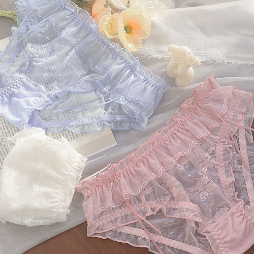 Damen slip aus baumwolle mit - aus,