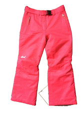 Etirel Kinder Schnee- Ski- Hose Gr. 152 rot Gürtel gut erhalten