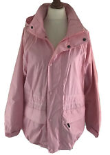 BMS Jacke Rosa S Übergangsjacke 36/38 Windjacke Kapuze Tasche Outdoor Regenjacke