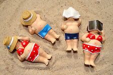 Deko-Figur "Urlauber-Paar" Strand*Auswahl*maritim*9cm*Hochzeit Geldgeschenk  