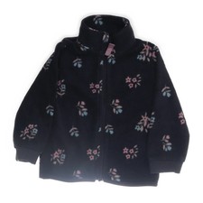 Topomini, Fleecejacke, Mädchen, Größe: 74, Schwarz/Mehrfarbig, Polyester #fIZ