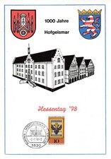 Gedenkkarte 1000 Jahre