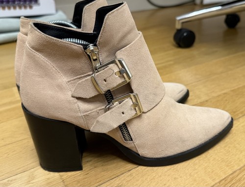 Zara echtleder cowboy - echtleder,