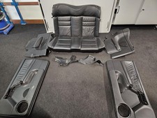 VW Golf 3/4 Cabrio 1EX Bj.2002 Lederrücksitzbank Türverkleidung Rückbank Leder