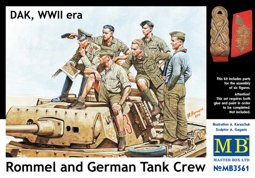 Mw22 masterbox 3561 rommel - masterbox,